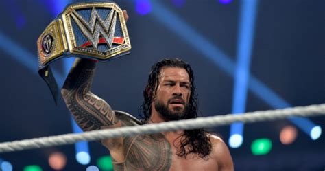 Create A Roman Reigns Universal Title Defenses Tier List