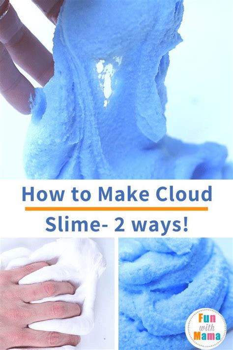 How To Make Cloud Slime 2 Ways Artofit