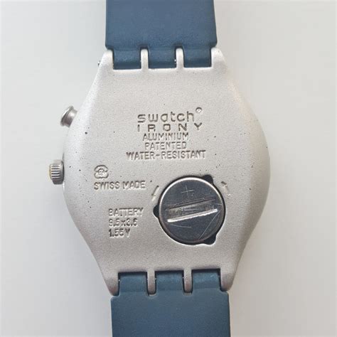 Swatch Irony Aluminium Patented Swiss Made Ag Unisex Vinatage