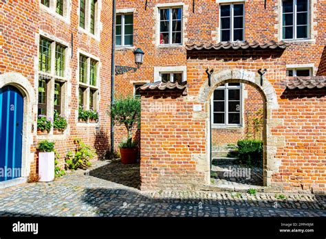 Historical Architecture Of Great Beguinage Of Leuven In The Flemish