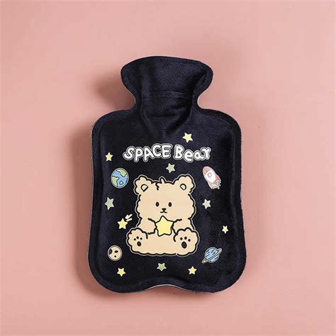 New Plush Filled Hot Water Bottle Explosion Proof High Density PVC Hand Warmer Alibaba