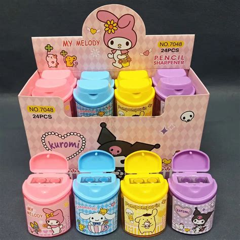 Sacapuntas Kawaii Sanrio Kuromi Mymelody Purin Cinnamoroll Mini