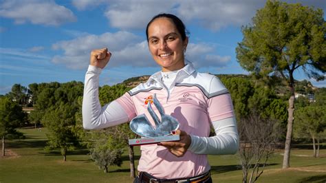 La marbellí Laura Gómez finaliza tercera el Santander Golf Tour