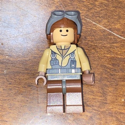 Lego Star Wars Naboo Fighter Pilot Minifigure Sw For Set Ebay