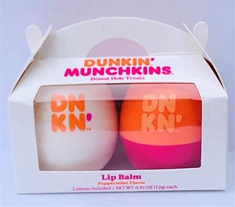 Dunkin Donuts Munchkins Limited Edition Peppermint Flavor Lip Balm For Sale Online Ebay