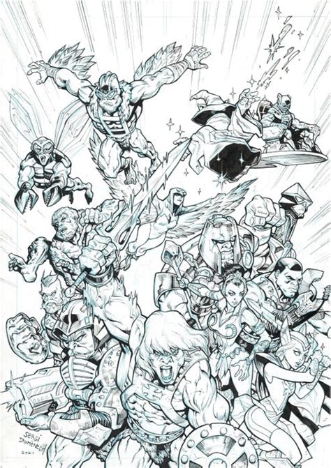 Secret Wars Marvel Tribute To Michael Zeck Original Catawiki