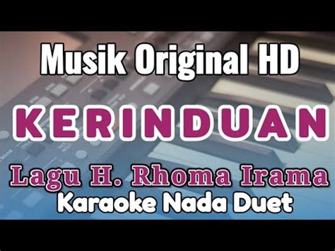 Karaoke Kerinduan Rhoma Irama Koplo Youtube