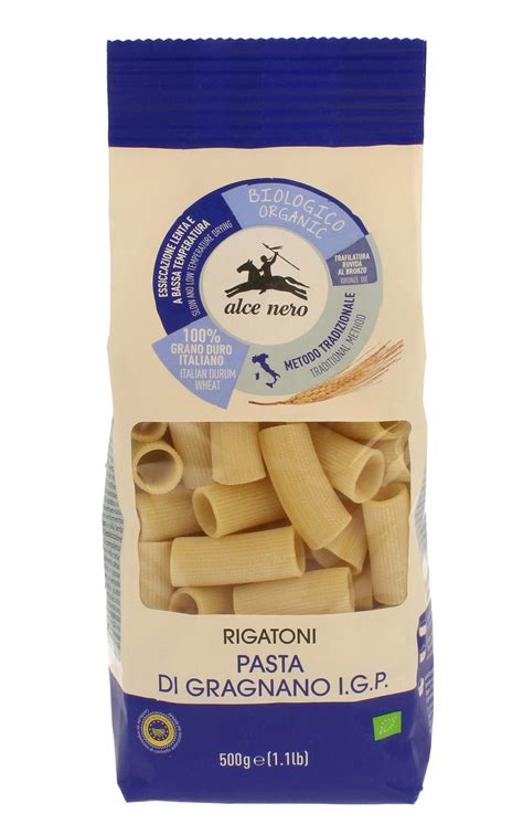 Alce Nero Semolina Rigatoni Bio 500g NaturPur Shop