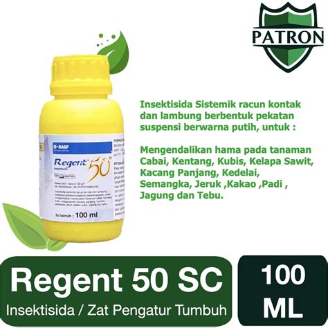 Jual Regent Sc Insektisida Zar Pengatur Tumbuh Zpt Basf