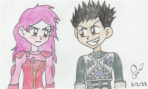 Sharkboy teases Lavagirl by resotii on DeviantArt