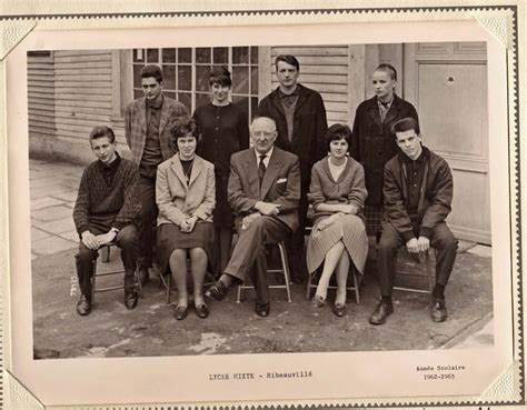 Photo De Classe Terminale Philo De 1963 Lycée Copains Davant