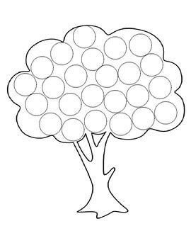 Tree Dot Art by Justin's Store | TPT