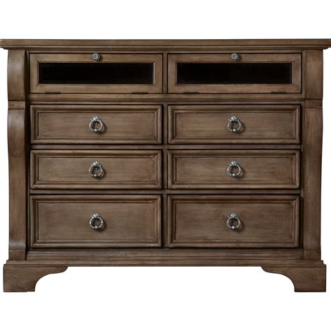 One Allium Way Angèle Weathered 6 Drawer Media Chest Reviews Wayfair