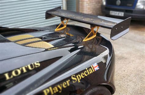 Lotus Elise S Cup Motorsport Carbon Fibre Rear Wing Straight