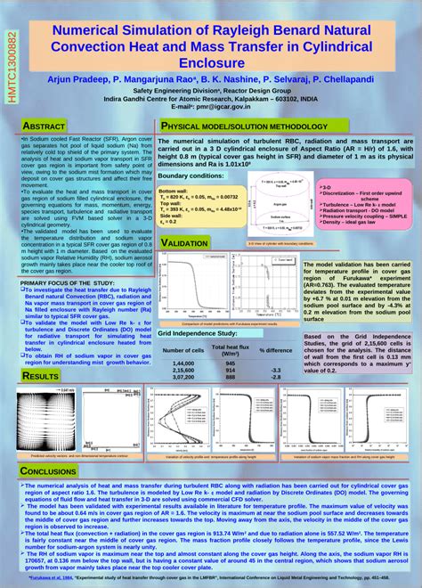 Pdf Numerical Simulation Of Rayleigh Benard Natural Convection Heat