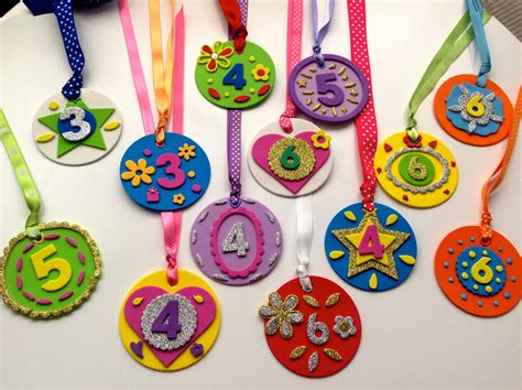 Medallas Cumplea Os Medallas Para Ni Os Manualidades Juegos Para