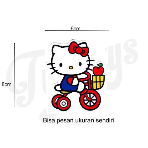 Jual Stiker Hello Kitty Sticker Bisa Ditempel Dimana Saja Shopee