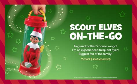 Amazon The Elf On The Shelf Scout Elf Carrier The Official Carrier