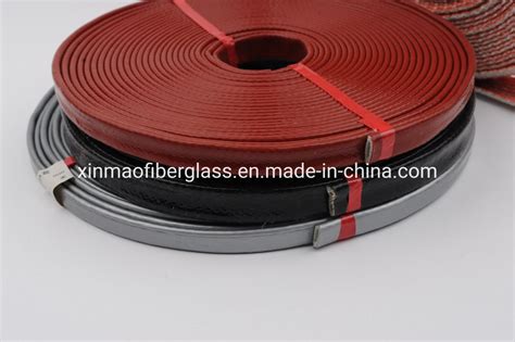 Cable Hose Heat Shield Protection Tube Silicone Rubber Coated