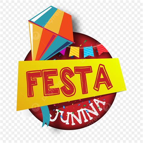 Festa Junina Festival Vector Hd Images Festa Junina Kites And Ribbon