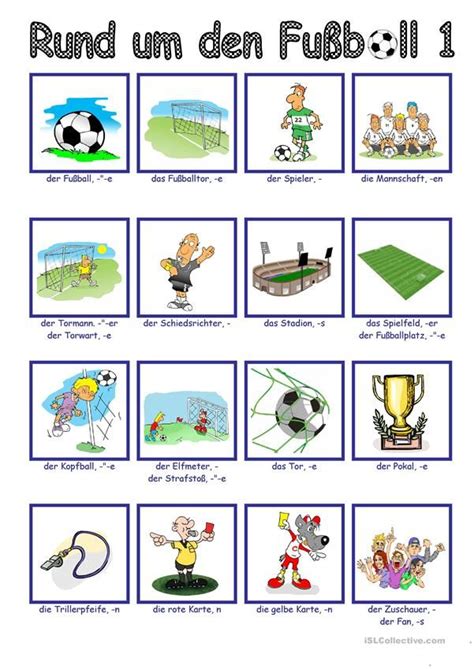 Fußball Bildwörterbuch 1 Bildwörterbuch Wörterbuch Daf