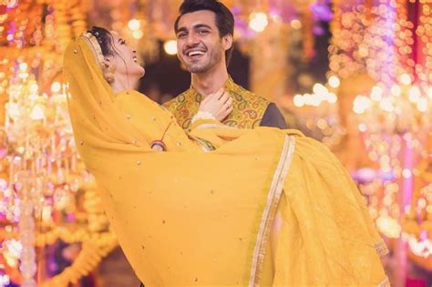 Inside Minal Khan And Ahsan Mohsins Star Studded Mayoo Ceremony Niche