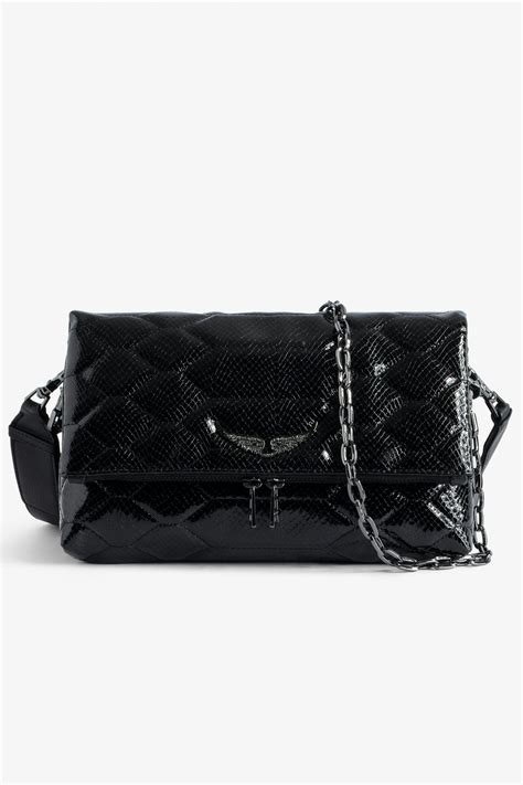 Sac Rocky Matelass Sac Noir Femme Zadig Voltaire