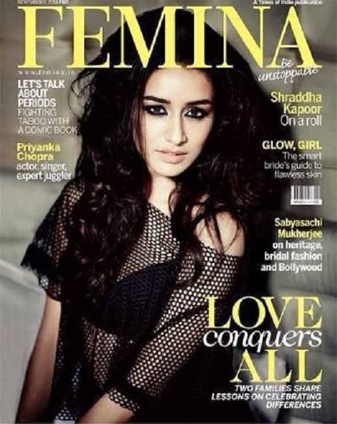 Shraddha Kapoor Turns Seductress For Femina