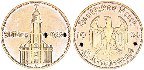 Reich Medaille Reichsmark Sp Tere Pr Gung Ss Vz Ma Shops