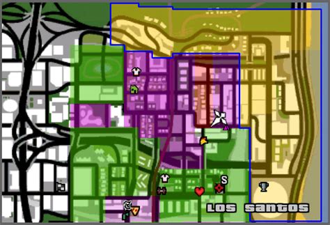 Imagen Territorios De Los Santos Vagospng Grand Theft Encyclopedia