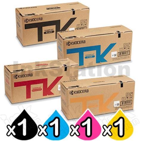 Kyocera Pack Genuine Tk Toner Cartridge Combo Ecosys Ma Cifx