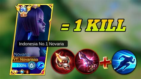 Novaria Mage Sniper Hit Build Is Back Top Global Novaria One Shot