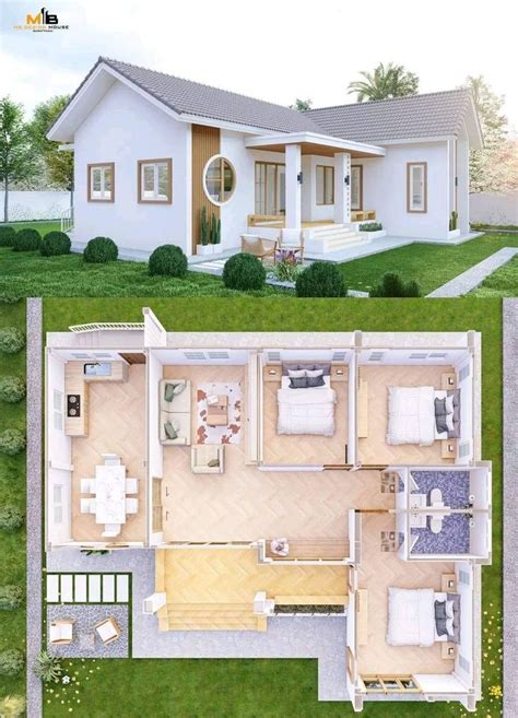 Pin By Marlen Rt On Hogar Small House Blueprints Small House Layout