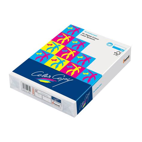 Paquete Papel Color Copy A4 250g 125 Hojas Ref 25001 Pmc