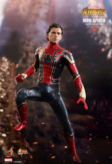 Hot Toys Th Scale Iron Spider Avengers Infinity War Rio X Teir