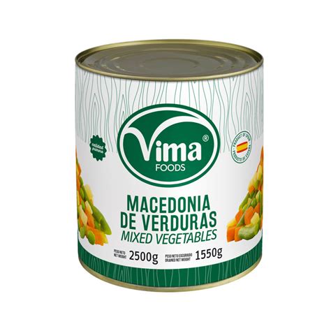 Macedonia De Verduras Vima Foods Kg Lb Supermarket Es