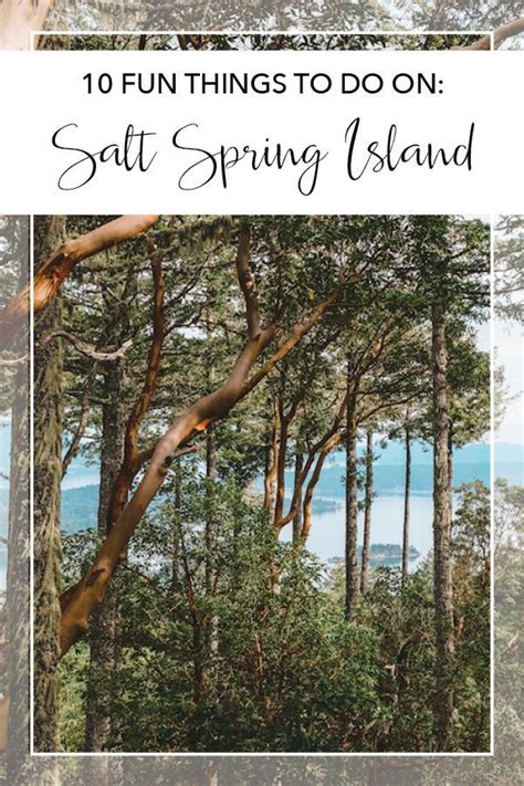 10 Fun Things To Do On Salt Spring Island British Columbia Salt