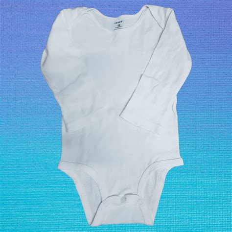 Body Carters Branco Manga Longa 18m Roupa Infantil para Bebê Carters