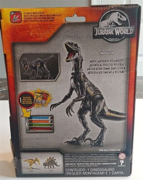 Jurassic World Dino Rivals Indoraptor Dinosaur Mattel 2019 Super Poseable Fvw27 4577925324