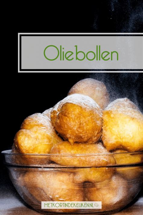 Oliebollen Maken Met Kort In De Keuken