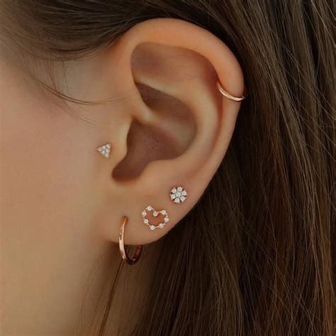 Pin by Dianavelazquez on Guardado rápido Earings piercings Ear