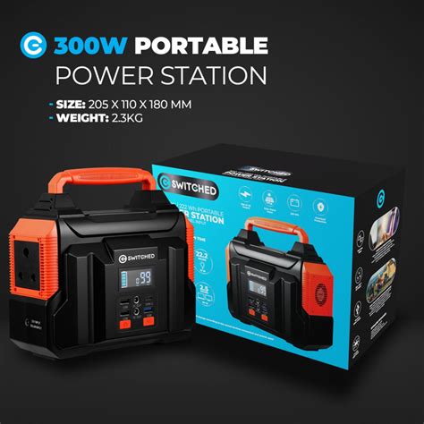 Switched 300w Portable Power Station — Bagazio Promotions