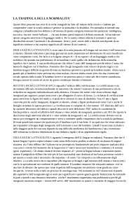 La trappola della normalità Docsity