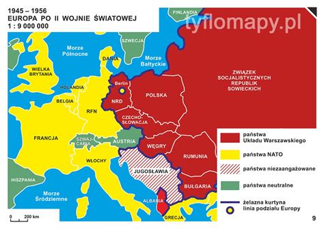 Europa Po Ii Wojnie Wiatowej Pocz Tek Zimnej Wojny