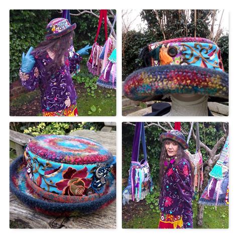 Excited To Share The Latest Addition To My Etsy Shop Bohemian Gypsy Ethnic Hand Made Felted