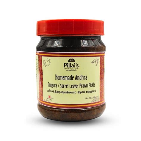 Buy Gongura Prawn Pickle Online In India At Best Prices