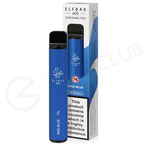 Mad Blue Elf Bar Disposable Vape