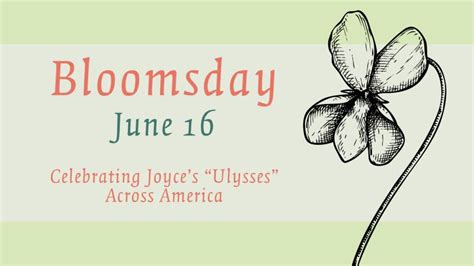 Bloomsday - Department of Foreign Affairs