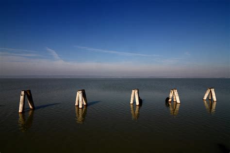 Lake Neusiedl Neusiedler See Podersdorf Am See A Photo From