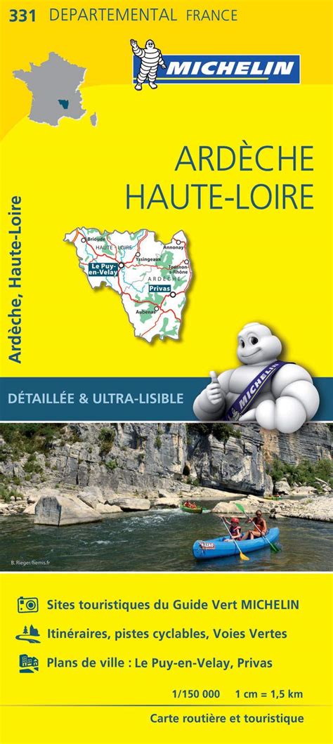 Carte D Partemental Michelin Ard Che Haute Loire By Michelin Goodreads